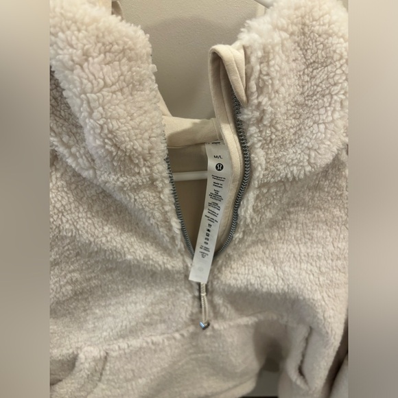 Lululemon Sherpa half zip hooded scuba - Picture 2 of 4